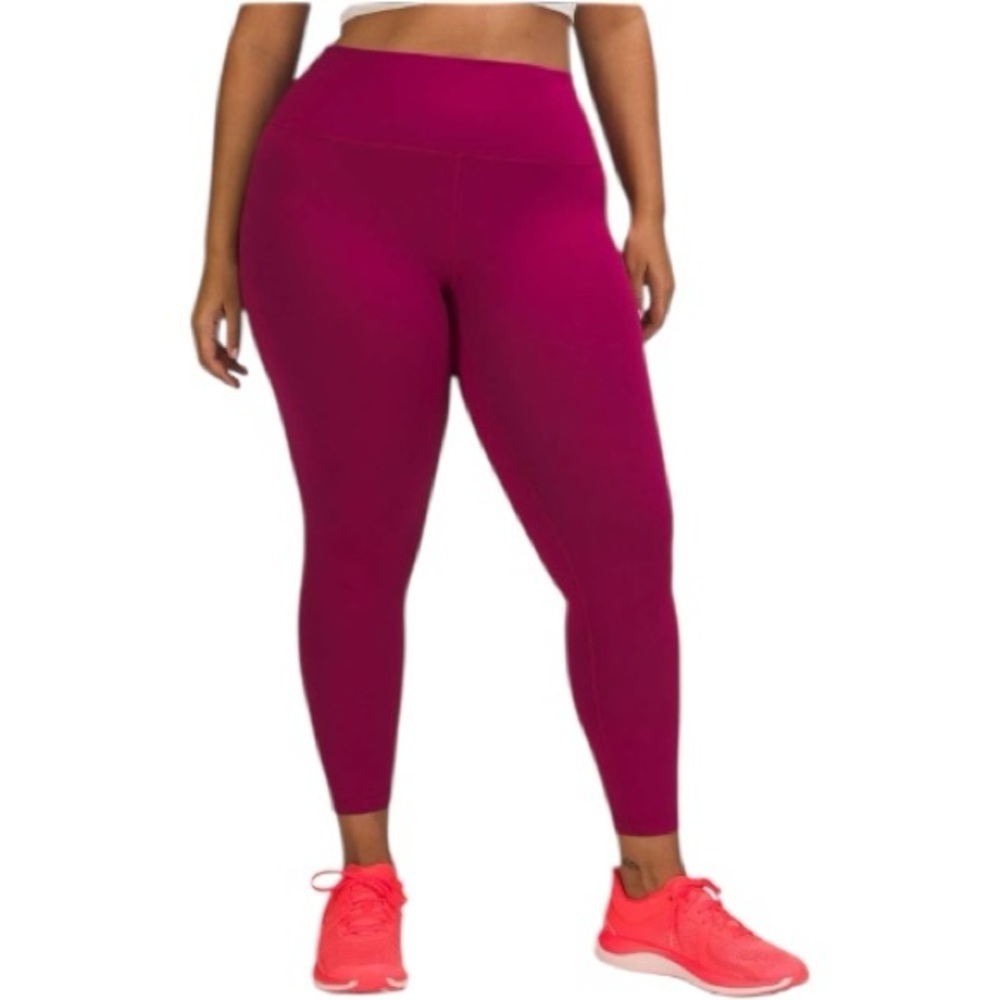 Lululemon Wunder Train High-Rise Tight 25" Pomegranate Womens Size 4